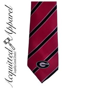 Eagles Wings Neckwear Bulldog G Red Necktie